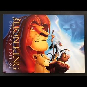 ONLY 2 LEFT! The Lion King lithograph/prints.  Set of four prints in a folder.